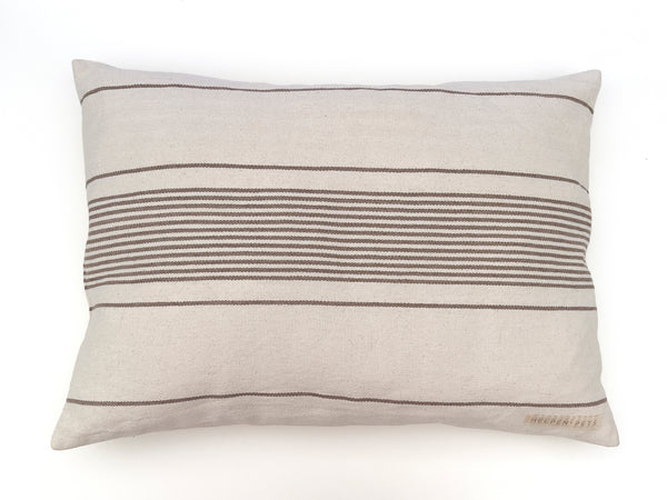 Stone Striped Artisan Pet Bed