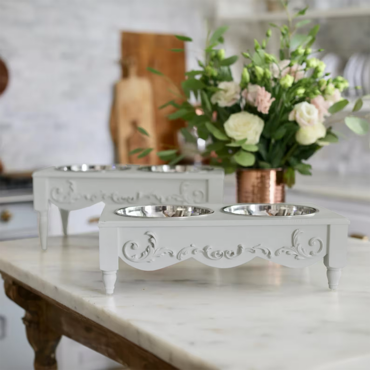 Fontaine Pour Chat Is Bergan Elevated Pet Bowl Made In The USA Cat